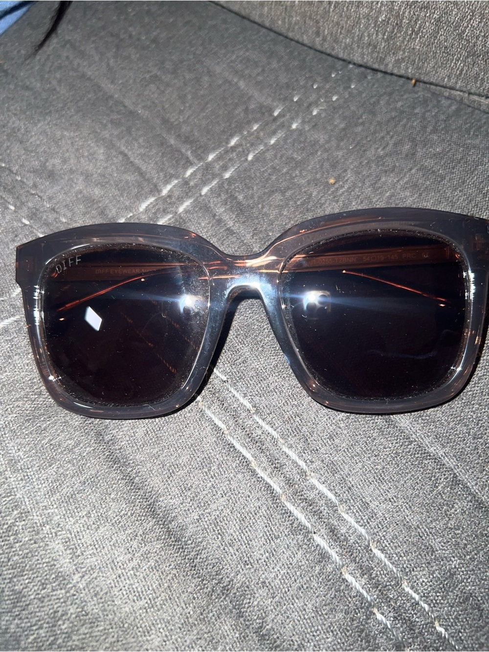 Diff Haley square sunglasses